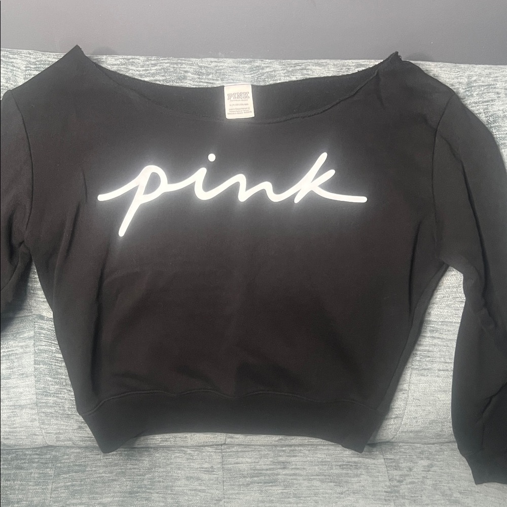 PINK Victoria's Secret Black Sweater